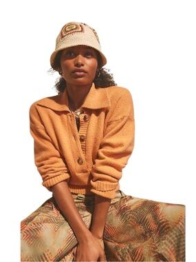 NEW!!!Free People Trading Up Polo Sz Small